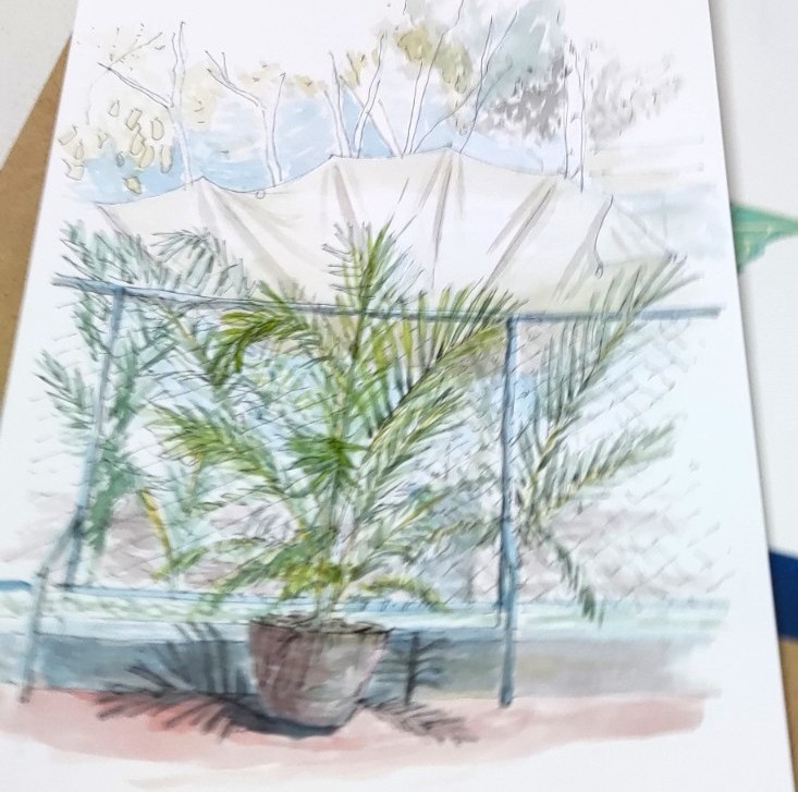 Oficina de Desenho de Observação em Aquarela